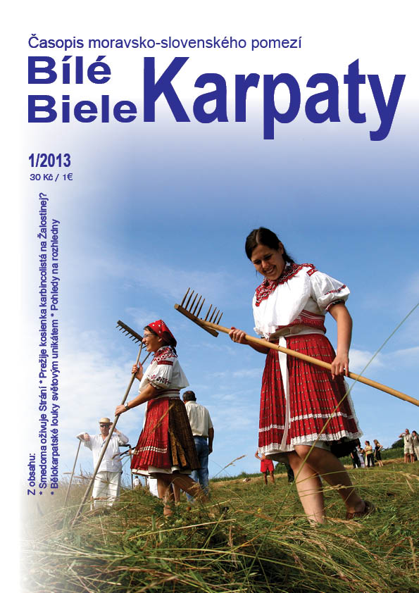 časopis Bílé - Biele Karpaty 1/2013