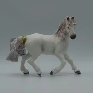 Kůň Camargue bílý
