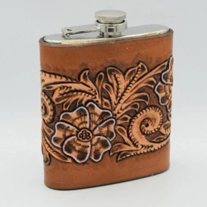 Nerezová placatka v kůži - arizona 2